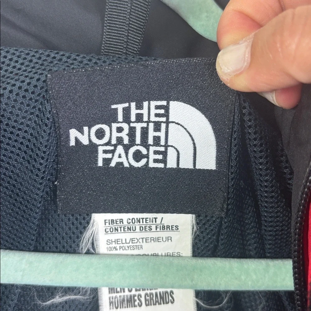 Vintage The North Face Windbreaker Waterproof Jacket Zipper Velcro w/ Pockets L